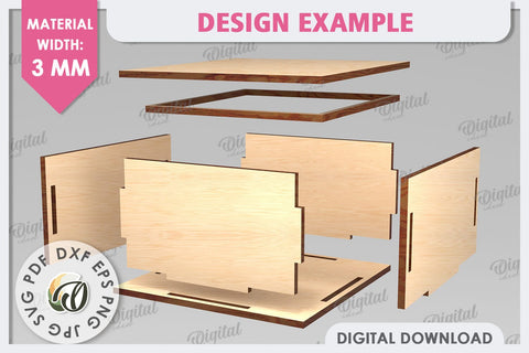 Valentine's Day Gift Boxes Laser Cut Bundle. Candy Boxes SVG SVG Evgenyia Guschina 