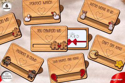 Valentine's Day Gift Card Holder SVG Bundle SVG SvgOcean 