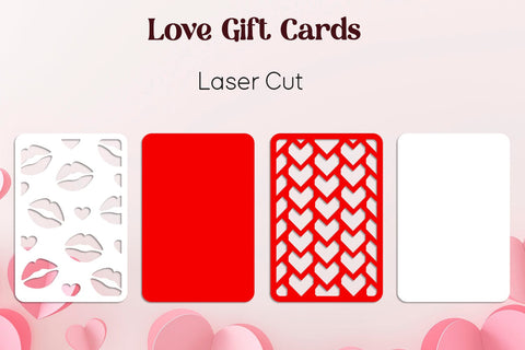 Valentine's Day gift card, Love day gift tag, Bookmark papercut SVG AnastasiyaArtDesign 