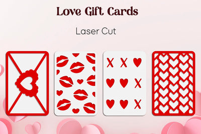 Valentine's Day gift card, Love day gift tag, Bookmark papercut SVG AnastasiyaArtDesign 