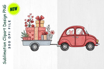 Valentine's Day Gift Hauler Sublimation Clipart Sublimation Regulrcrative 