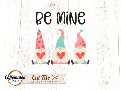 Valentine's Day Gnome Bundle SVG Caffeinated SVGs 
