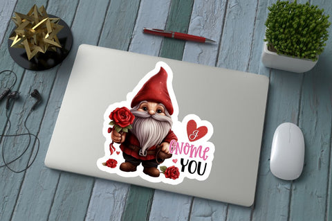 Valentine's Day Gnomes Sticker Bundle Sublimation Regulrcrative 