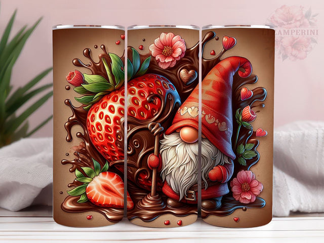 Valentines Day Gnomes Tumbler PNG, Cute Valentine Gnome 20oz Tumbler Wrap PNG, Straight & Tapered Tumbler Wrap, Instant Digital Download Sublimation Li Zamperini 