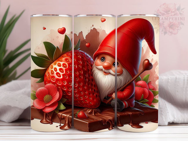 Valentines Day Gnomes Tumbler PNG, Cute Valentine Gnome 20oz Tumbler Wrap PNG, Straight & Tapered Tumbler Wrap, Instant Digital Download Sublimation Li Zamperini 
