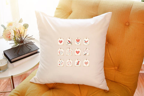 Valentine’s Day Hanging Wooden Signs Sublimation designartist 