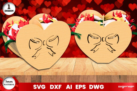 Valentine's Day Heart Baskets SVG SvgOcean 