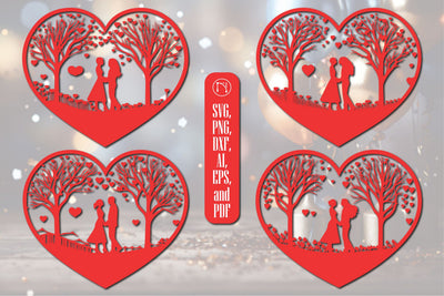 Valentine's Day Heart Element SVG Bundle SVG MD JOYNAL ABDIN 