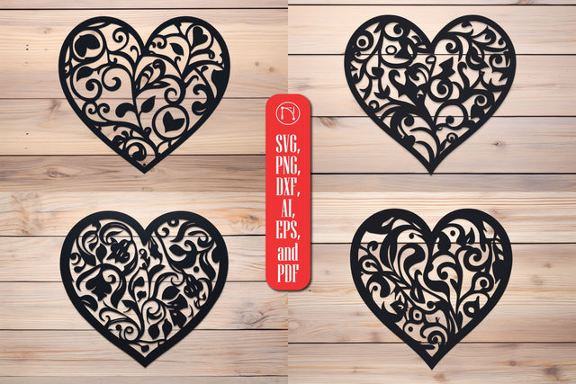 Valentine's Day Heart SVG Bundle SVG MD JOYNAL ABDIN 
