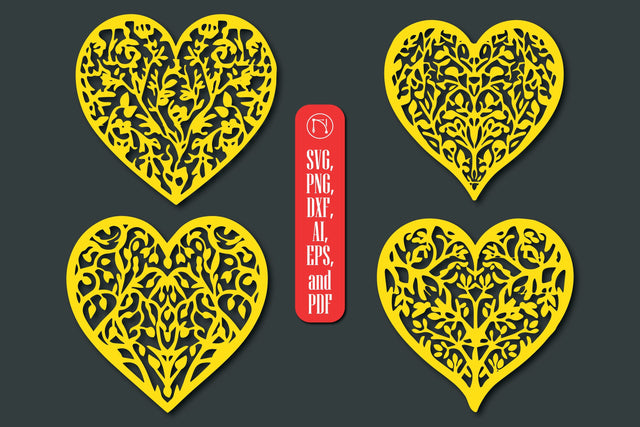 Valentine's Day Heart SVG Bundle SVG MD JOYNAL ABDIN 