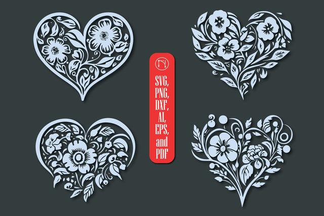 Valentine's Day Heart SVG Bundle SVG MD JOYNAL ABDIN 