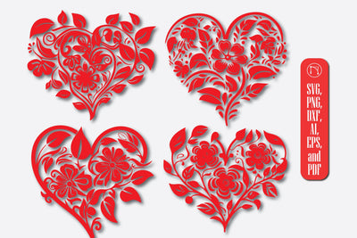 Valentine’s Day Heart SVG Bundle SVG MD JOYNAL ABDIN 