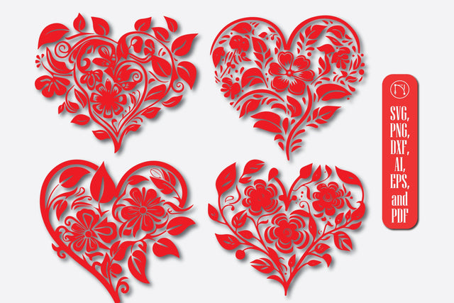 Valentine’s Day Heart SVG Bundle SVG MD JOYNAL ABDIN 
