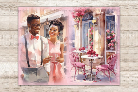 Valentines Day Junk Journal Kit | Ephemera Pages SVG GlamArtZhanna 