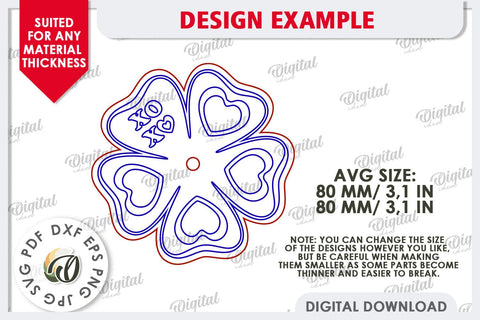 Valentine's Day Lollipop Holder LaserCut. Valentine Gift SVG SVG Evgenyia Guschina 