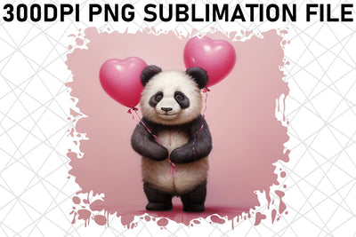 Valentine's Day Love Balloon Graphics Sublimation afrosvg 