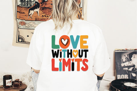 Valentine's Day Love Without Limits Png Sublimation Creativeart88 