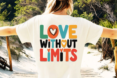 Valentine's Day Love Without Limits Png Sublimation Creativeart88 