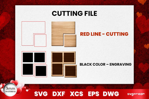 Valentine's Day Mailbox Laser Cut SVG SvgOcean 