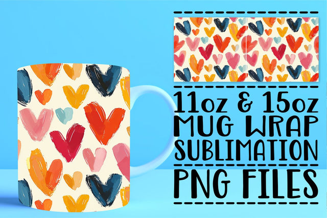 Valentine's Day Mug Elegance Sublimation afrosvg 