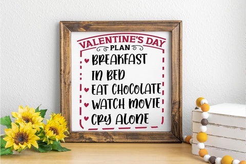 Valentine's day Plan svg Design SVG Regulrcrative 