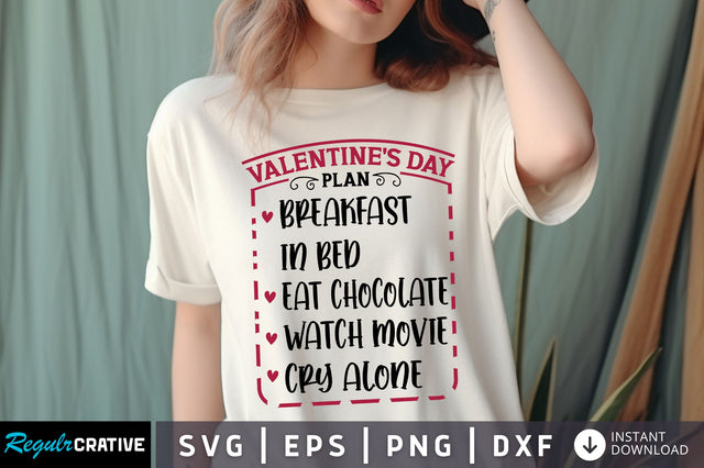 Valentine's day Plan svg Design SVG Regulrcrative 
