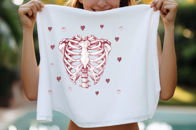 valentines day png skeleton heart SVG Angelina750 