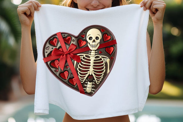 valentines day png skeleton heart SVG Angelina750 