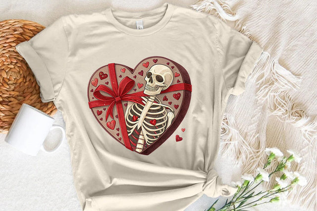 valentines day png skeleton heart SVG Angelina750 