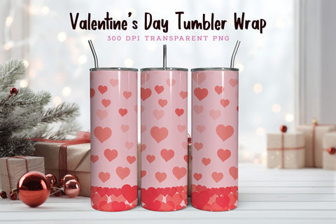 Valentines Day PNG Skinny Tumbler Design Sublimation CraftLabSVG 