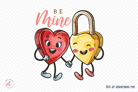 Valentine's Day PNG Sublimation, Be Mine Sublimation CraftLabSVG 