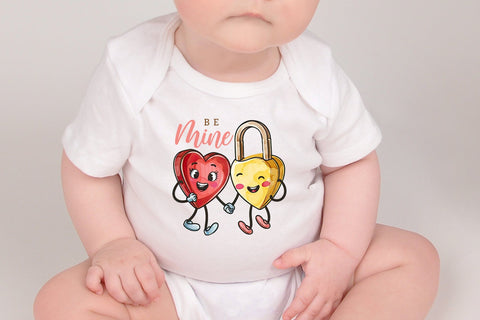 Valentine's Day PNG Sublimation, Be Mine Sublimation CraftLabSVG 