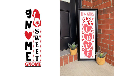 Valentine's Day Porch Sign SVG Bundle SVG CraftLabSVG 
