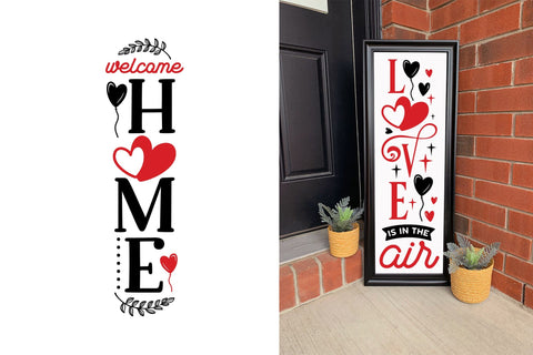 Valentine's Day Porch Sign SVG Bundle SVG CraftLabSVG 