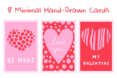 Valentines Day Posters Cards Wall Art Digital Pattern Rin Green 