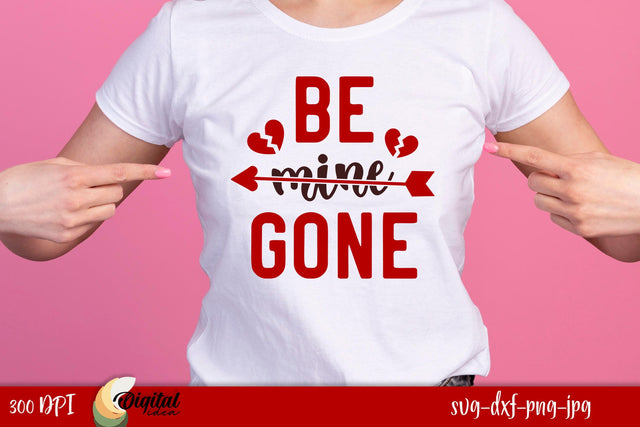 Valentine's Day Quote SVG. Anti Valentine. TShirt Quote SVG SVG Evgenyia Guschina 