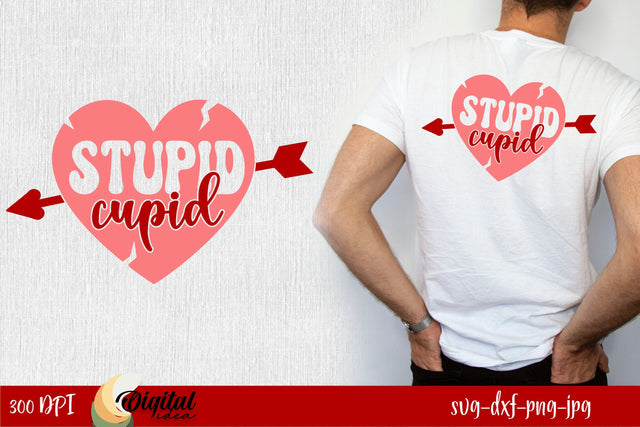 Valentine's Day Quote SVG. Anti Valentine. TShirt Quote SVG SVG Evgenyia Guschina 