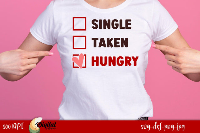 Valentine's Day Quote SVG. Anti Valentine. TShirt Quote SVG SVG Evgenyia Guschina 