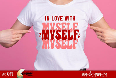 Valentine's Day Quote SVG. Anti Valentine. TShirt Quote SVG SVG Evgenyia Guschina 