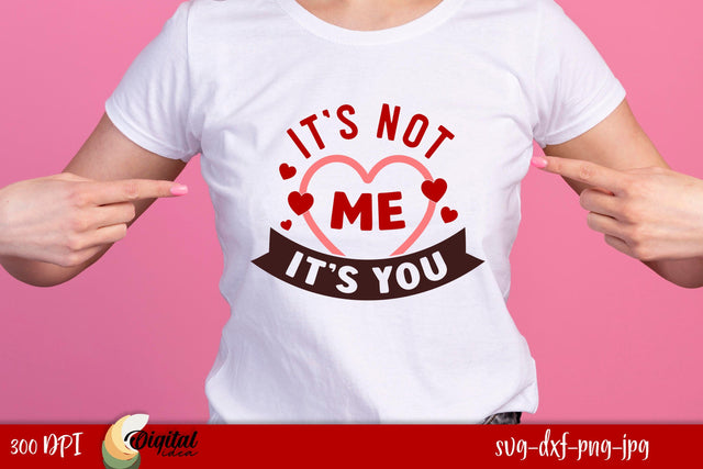 Valentine's Day Quote SVG. Anti Valentine. TShirt Quote SVG SVG Evgenyia Guschina 