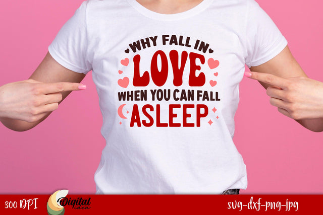 Valentine's Day Quote SVG. Anti Valentine. TShirt Quote SVG SVG Evgenyia Guschina 