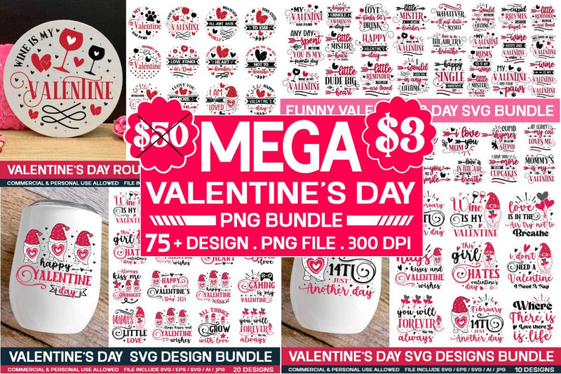 Valentine’s Day Round Sign Svg Bundle,valentine's day 75 Designs ,Funny Valentine’s Mug Svg Bundle ,valentine's vector bundle,SVGs,Quotes and Sayings,Food & Drink,On Sale, Print & Cut SVG designmaster24 