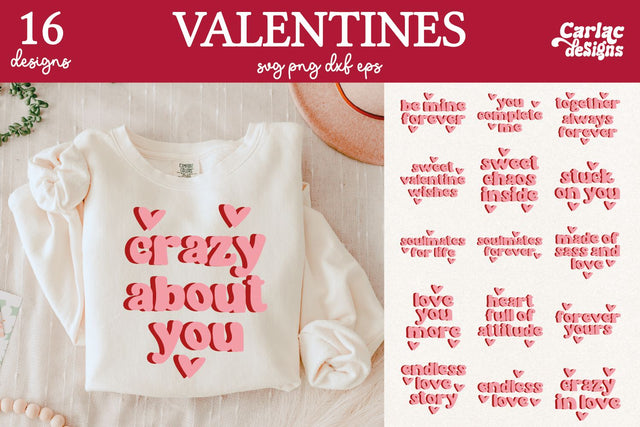 Valentines Day Shirt Bundle SVG Carla C Designs 