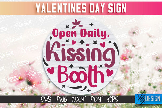 Valentine's Day Sign | Quotes SVG Design | Valentine's Day Quotes SVG Fly Design 