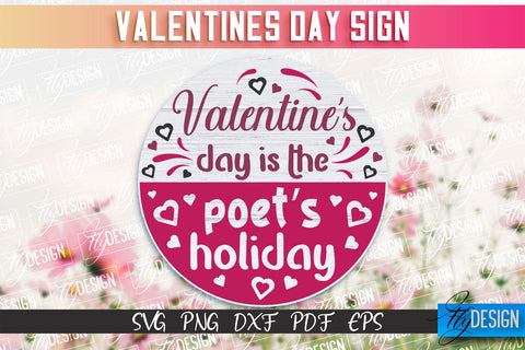 Valentine's Day Sign | Quotes SVG Design | Valentine's Day Quotes SVG Fly Design 