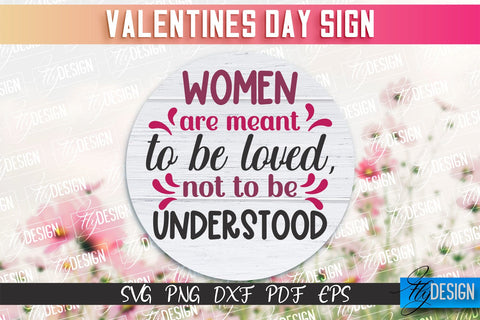 Valentine's Day Sign | Quotes SVG Design | Valentine's Day Quotes SVG Fly Design 