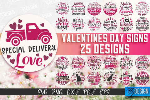 Valentine's Day Sign | Quotes SVG Design | Valentine's Day Quotes SVG Fly Design 