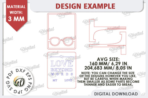 Valentines Day Stand Decor Laser Cut. Valentine Sign SVG SVG Evgenyia Guschina 