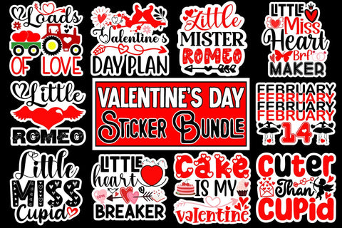Valentine's DAy Sticker BUndle, Happy Valentine's Day ,Valentine's Day Sublimation ,Valentine's Day T-shirt DEsign, Valentine's Day SVG CUt File Sublimation Insomnia Std 