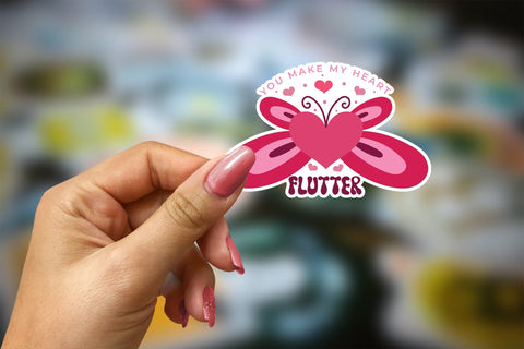 Valentine's Day Stickers Printable Sublimation CraftLabSVG 